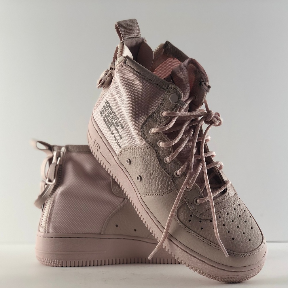 Nike SF AF1 Mid GS Silt Red/Silt Red-Dust Shoes
